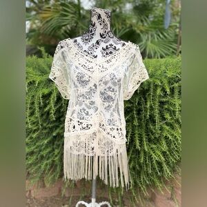 IRIS boho crochet size L